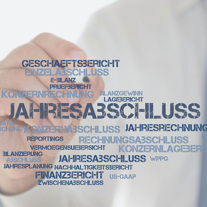 Erstellung von Jahres­abschlüs­sen und Steuer­erklärungen